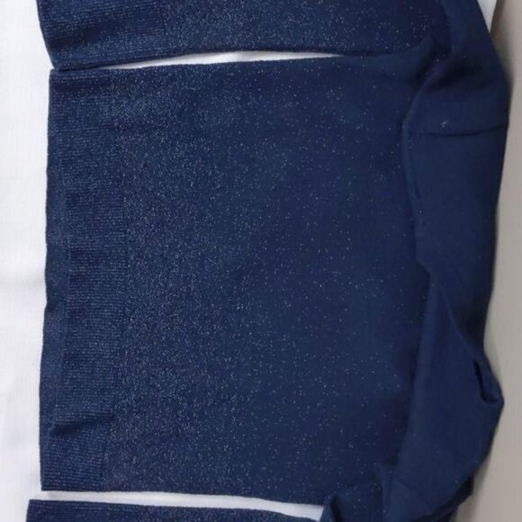 A New Day Women's Navy blue sweater pullover with metallic thread size S - Picture 9 of 9